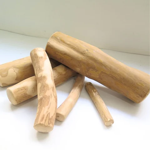 Raw coffee wood preparation reference